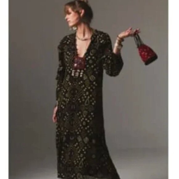 MAISON HOTEL Bianca Dress in Black Magma - Picture 12 of 13